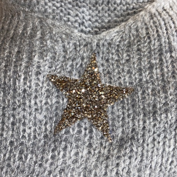 No name sweater Long sleeves very very soft star sequins - Picture 5 of 5